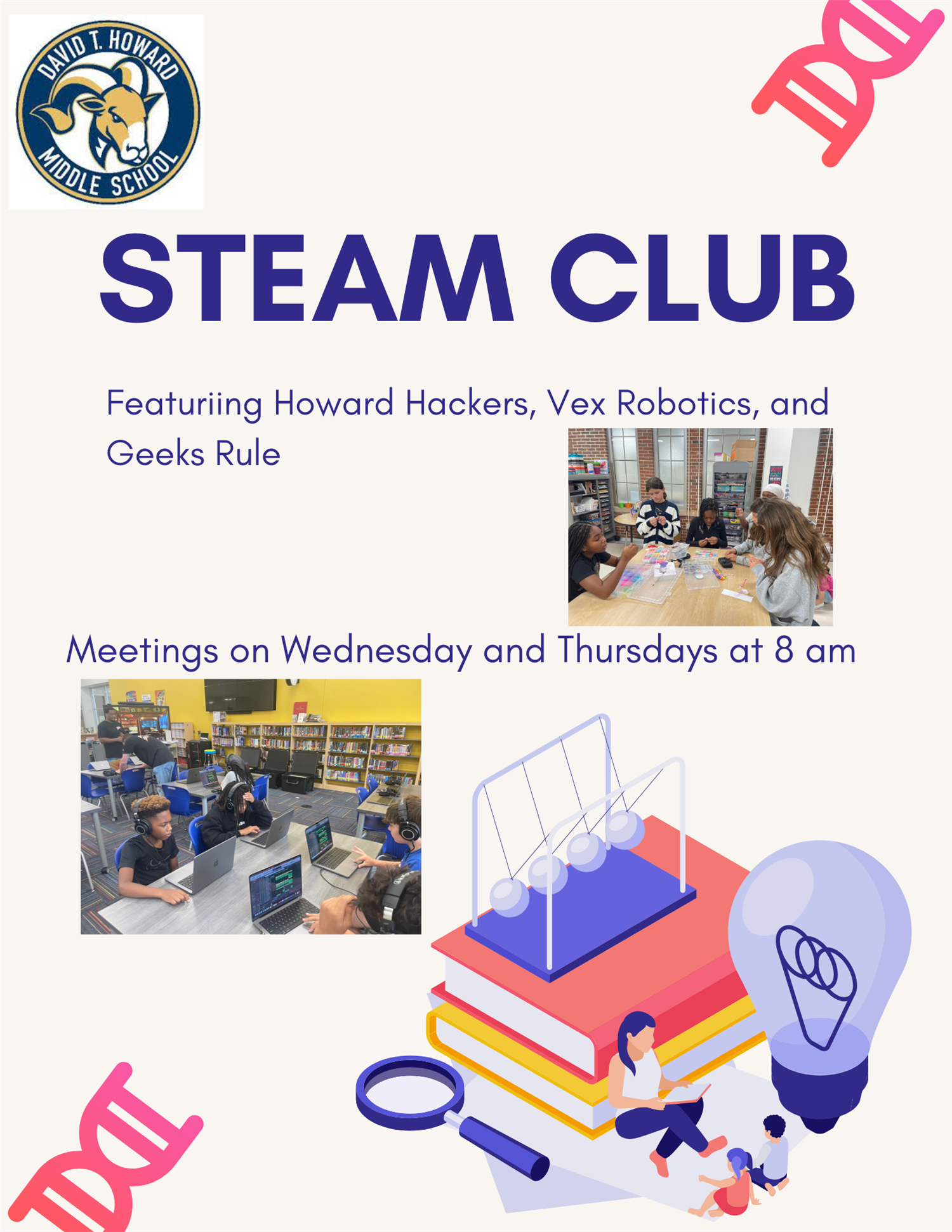 STEAM Club info